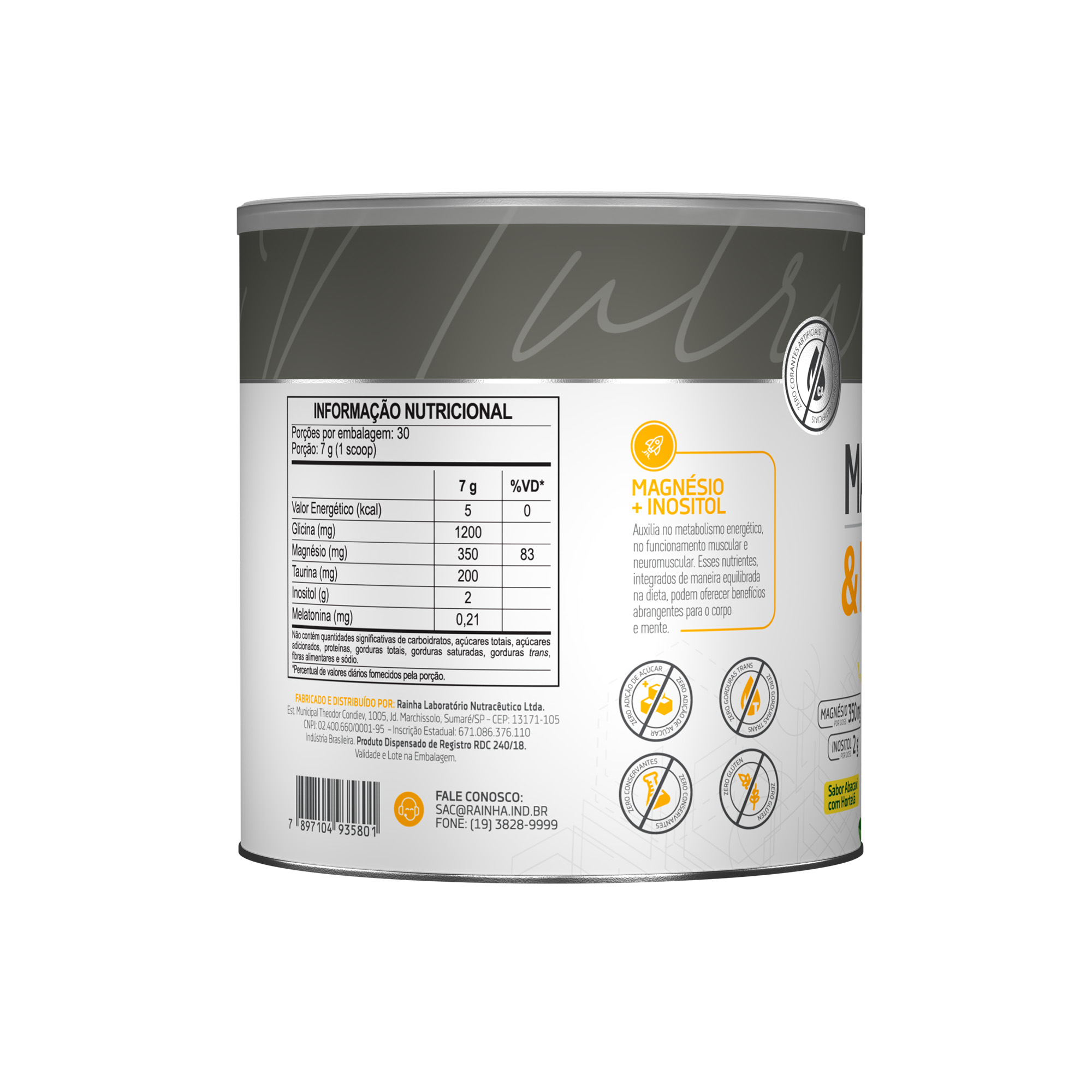 Magnésio & Inositol informações