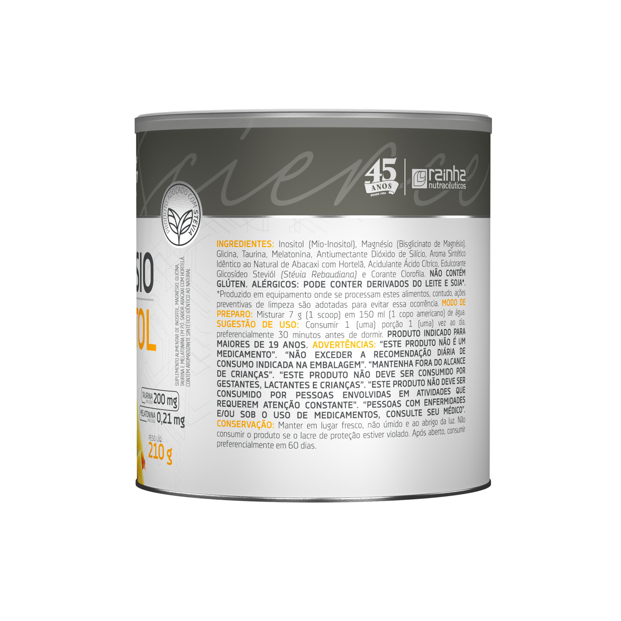 Magnésio & Inositol sabores